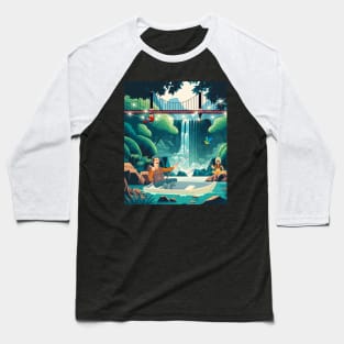 Extreme fishing in the jungle Baseball T-Shirt